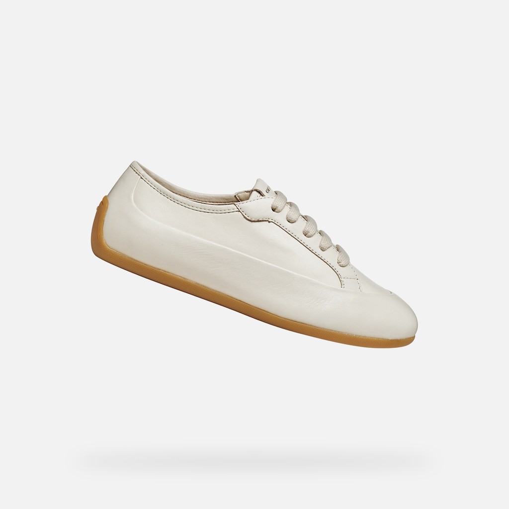 Sapatilhas baixas ADDISSE MULHER Cinzento claro - image number 0 | GEOX