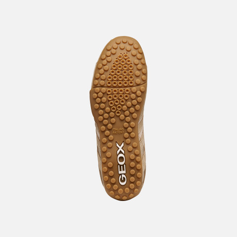 Zapatillas bajas Vintage SNAKE ORIGINAL MUJER Beige/Blanco lechoso - image number 6 | GEOX