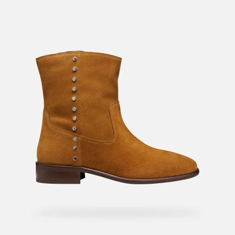 Cowboy boots ELIEBETH WOMAN Cognac - image number 1 | GEOX