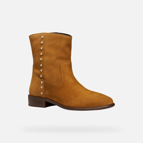 Cowboy boots ELIEBETH WOMAN Cognac - image number 2 | GEOX