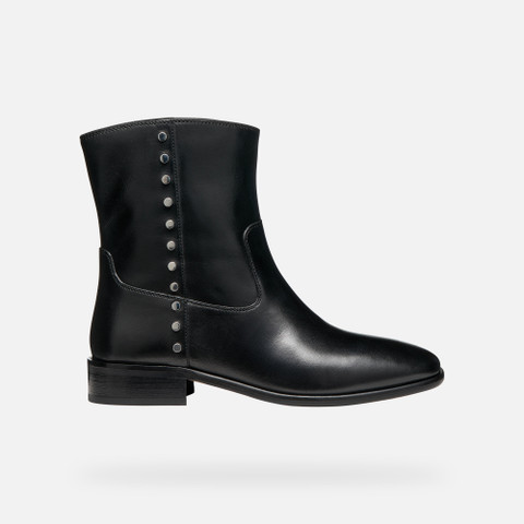 Bottines texanes ELIEBETH FEMME Noir - image number 1 | GEOX