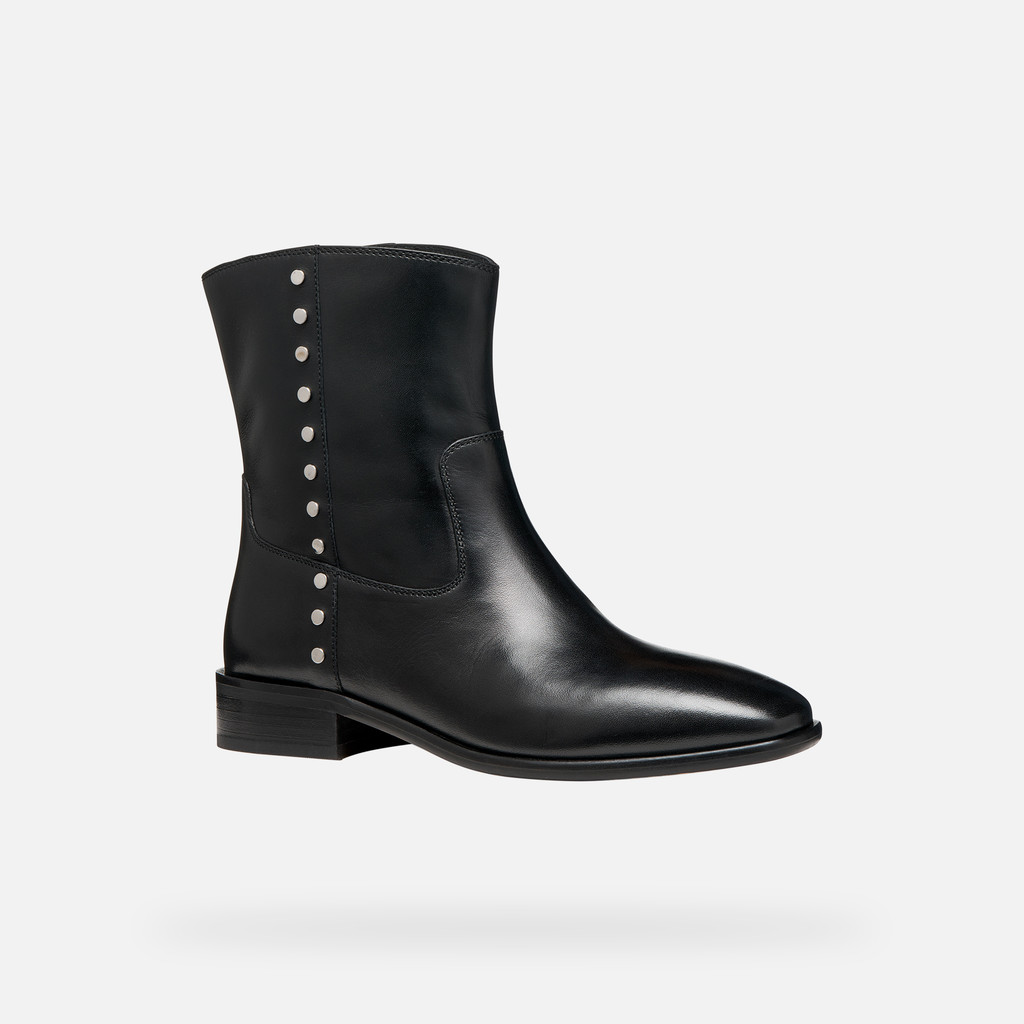 Bottines texanes ELIEBETH FEMME Noir - image number 2 | GEOX