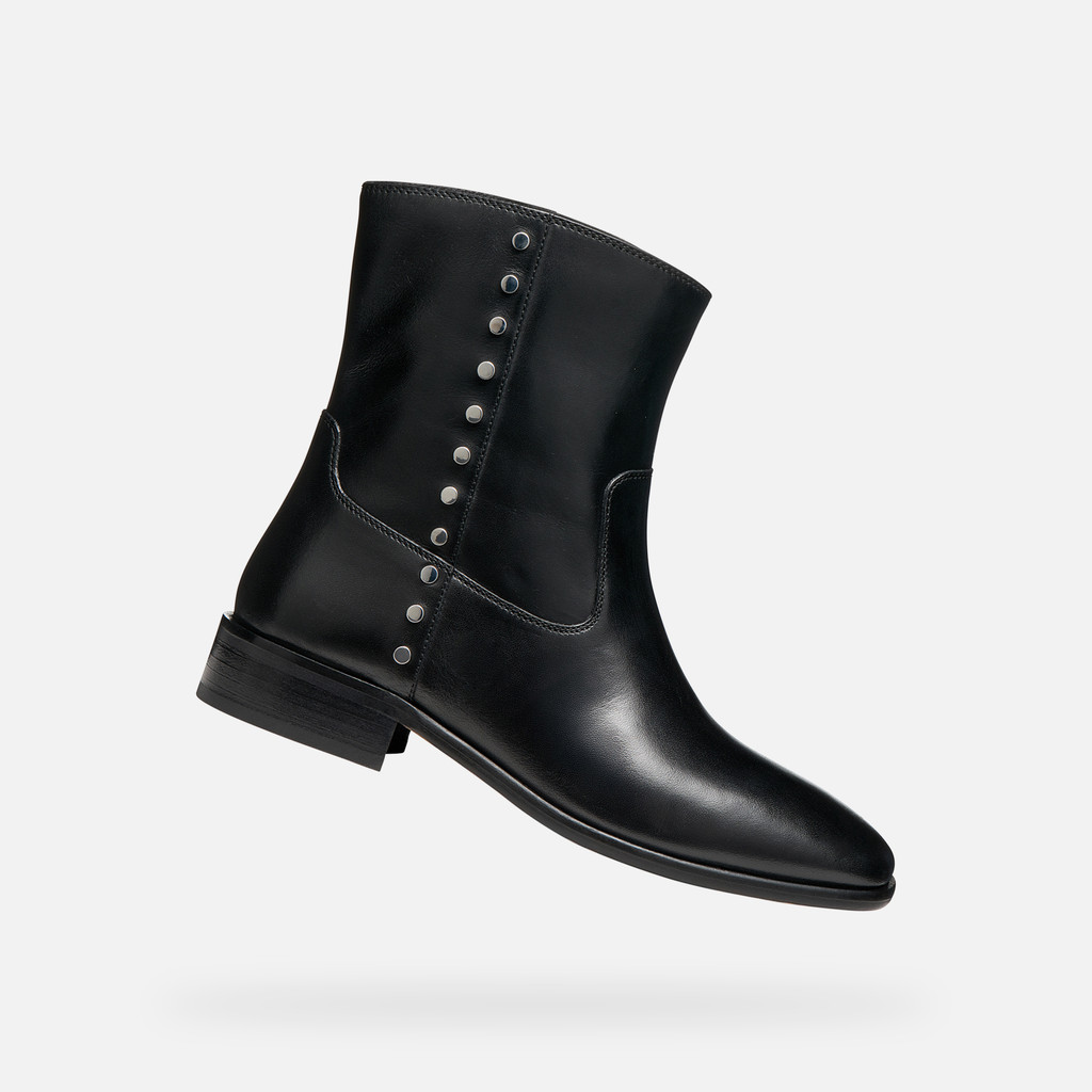 Bottines texanes ELIEBETH FEMME Noir - image number 0 | GEOX