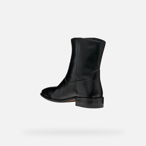 Bottines texanes ELIEBETH FEMME Noir - image number 3 | GEOX