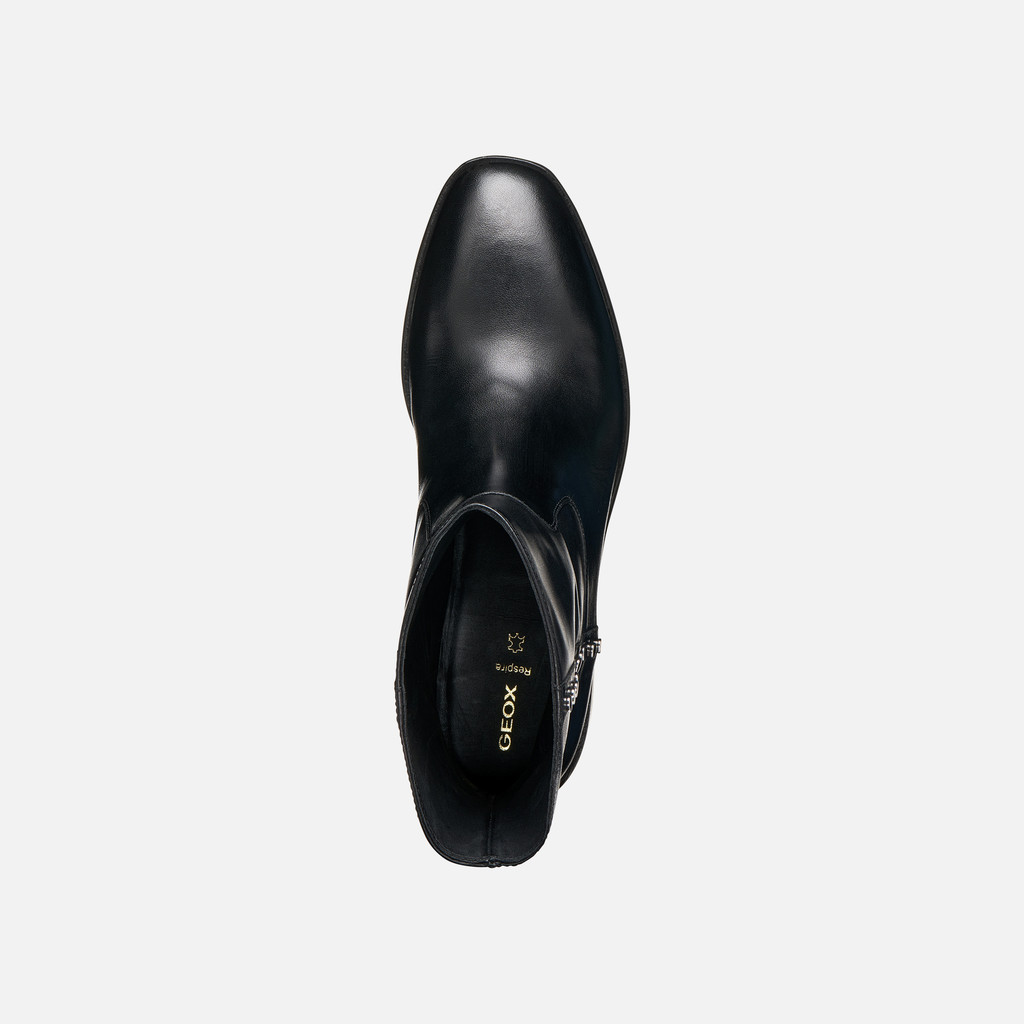 Bottines texanes ELIEBETH FEMME Noir - image number 5 | GEOX