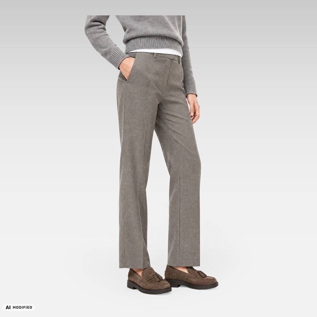 Mocassins en daim SPHERICA EC1 B FEMME Taupe - image number 1 | GEOX
