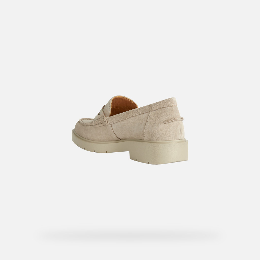 Suede loafers SPHERICA EC1 B WOMAN Sand - image number 3 | GEOX