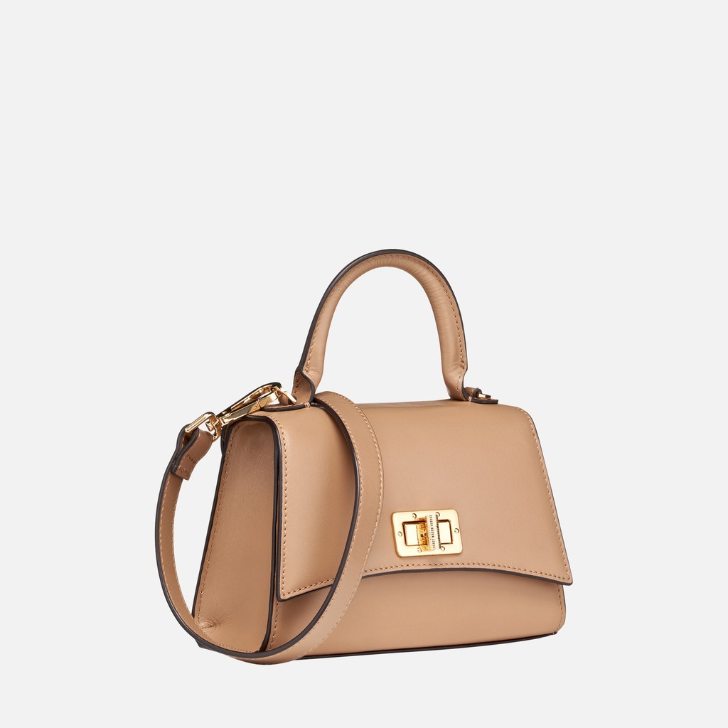 Handbag CICLAMINIA WOMAN Beige - image number 3 | GEOX