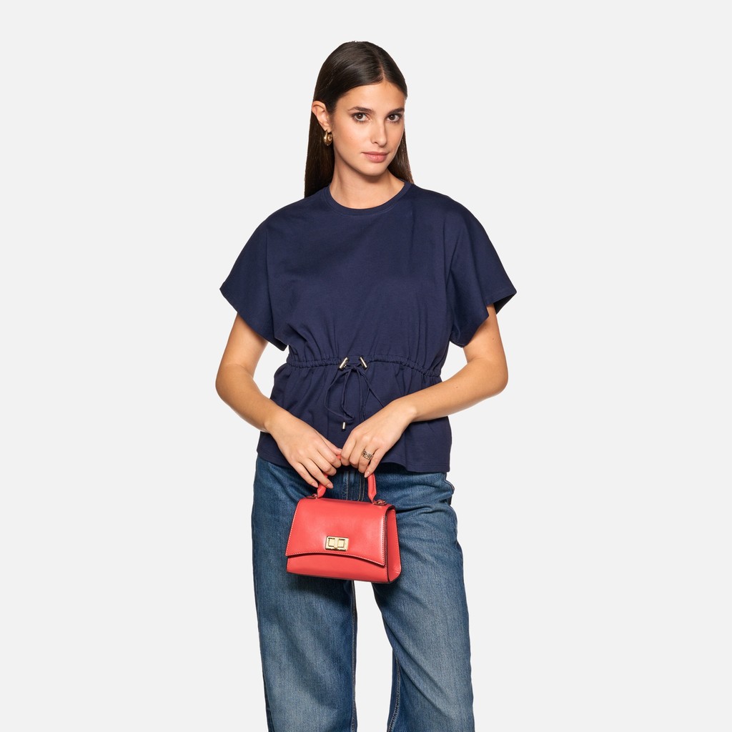 Borsa a mano CICLAMINIA DONNA Corallo - image number 1 | GEOX