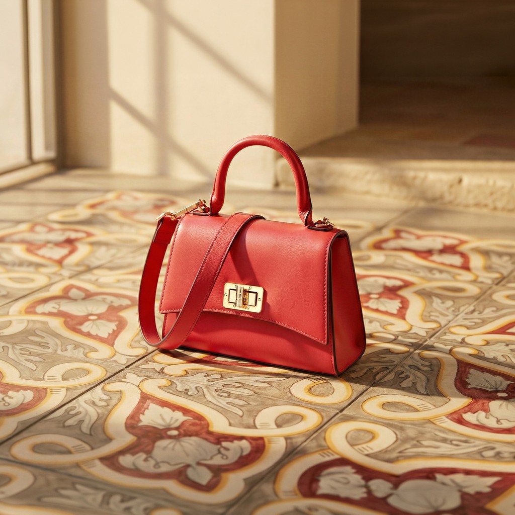 Handbag CICLAMINIA WOMAN Coral - image number 1 | GEOX