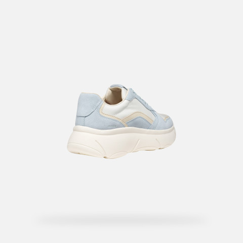 Platform trainers NEBULA 2.0 X WOMAN Crystal/White - image number 4 | GEOX