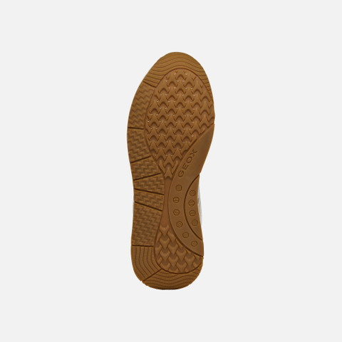 Low top sneakers BULMYA WOMAN Papyrus/White - image number 6 | GEOX
