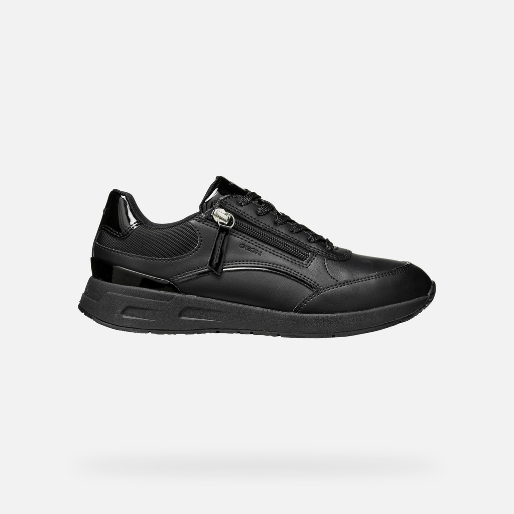 Lace-up sneakers BULMYA WOMAN Black - image number 1 | GEOX