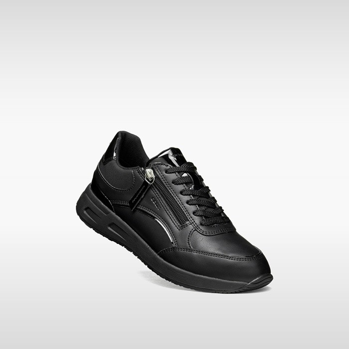 Low top sneakers BULMYA WOMAN Black | GEOX