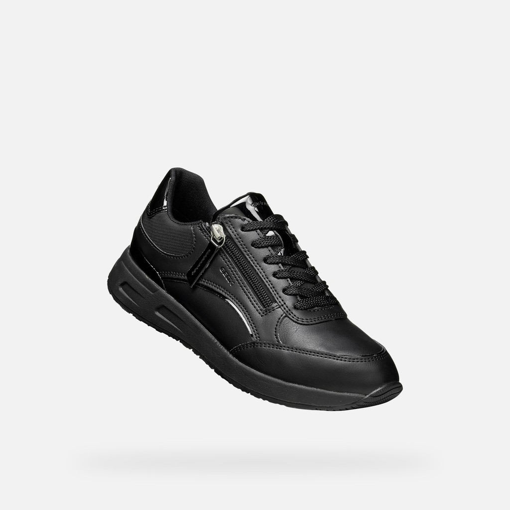 Lace-up sneakers BULMYA WOMAN Black - image number 4 | GEOX