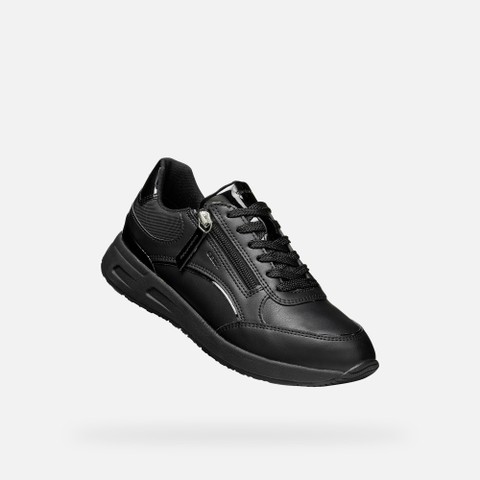 Lace-up sneakers BULMYA WOMAN Black - image number 4 | GEOX