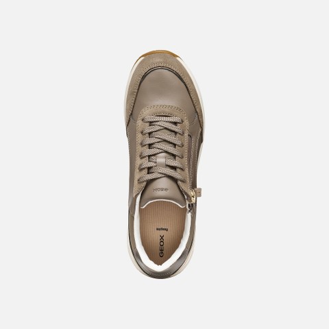 Lace-up sneakers BULMYA WOMAN Dove Gray - image number 5 | GEOX