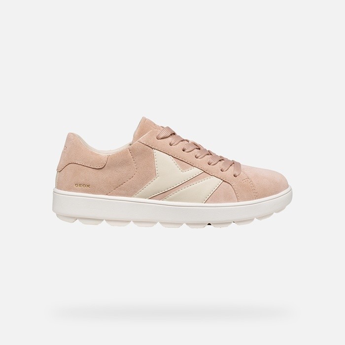 Low top sneakers SPHERICA ECUB-1 B WOMAN Rose/Papyrus | GEOX