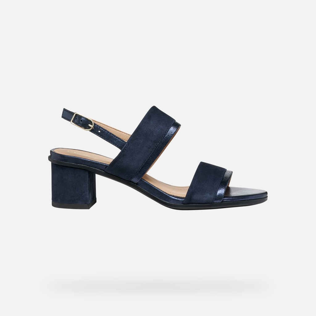 Aurely 50 Femme Bleu Marine Foncé/bleu Aviateur