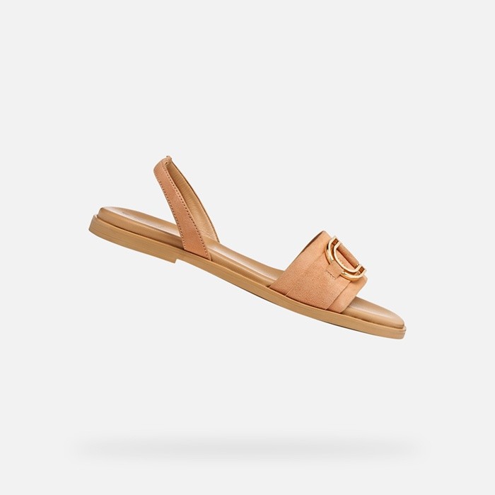Flat sandals NAILEEN WOMAN Peach | GEOX