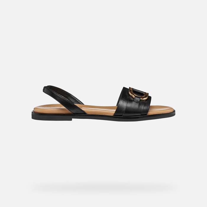 Flat sandals NAILEEN WOMAN Black | GEOX