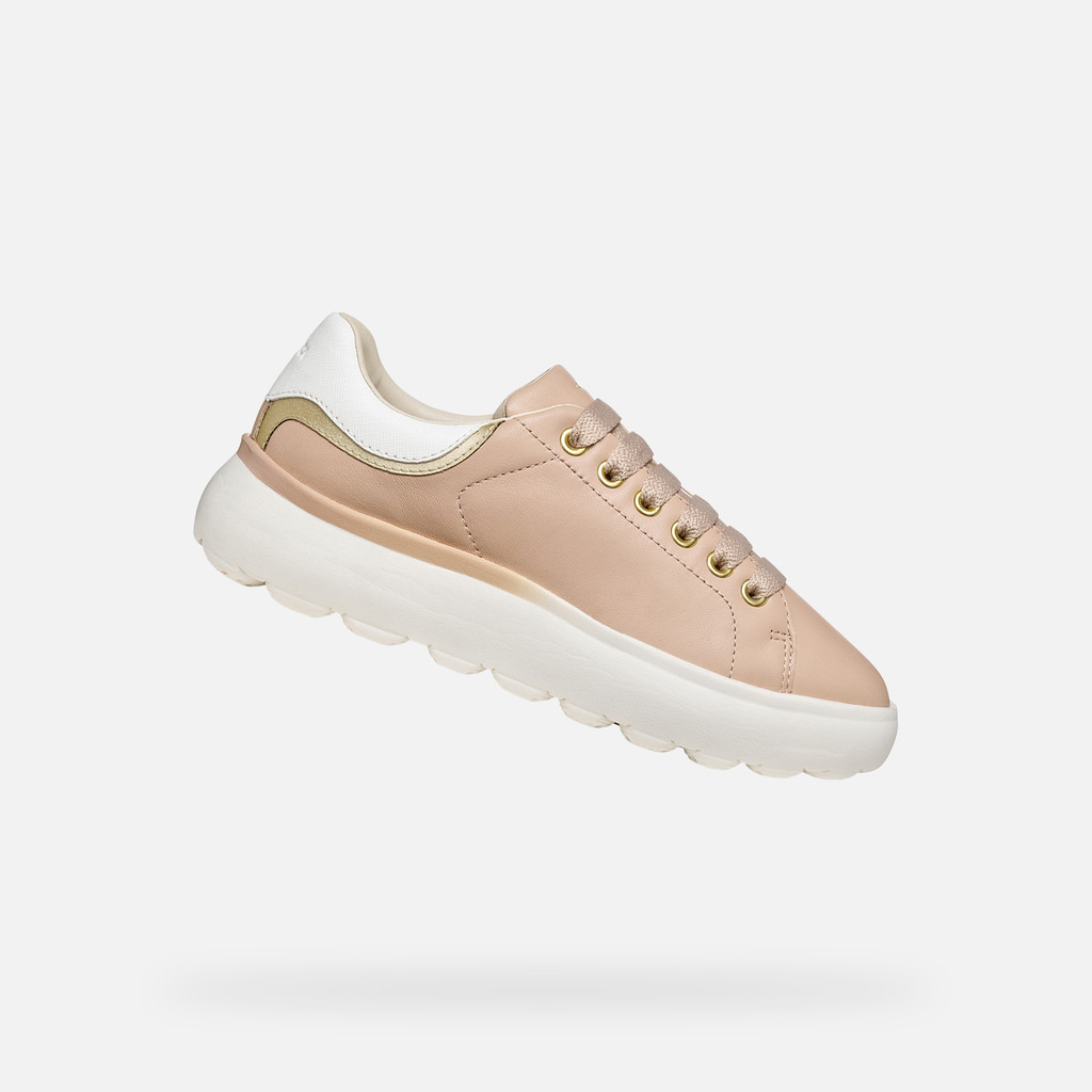 Low top sneakers SPHERICA EC4.1 WOMAN Rose/Light gold - image number 0 | GEOX