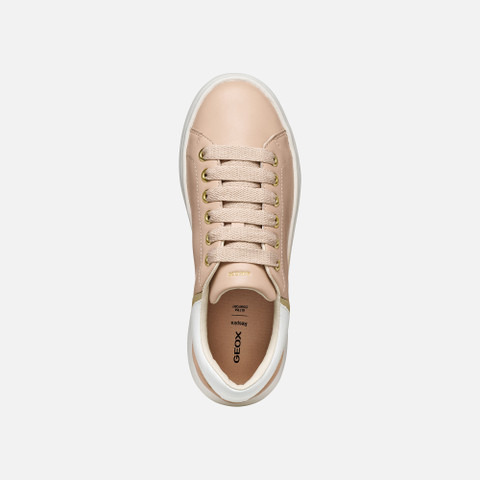 Low top sneakers SPHERICA EC4.1 WOMAN Rose/Light gold - image number 5 | GEOX