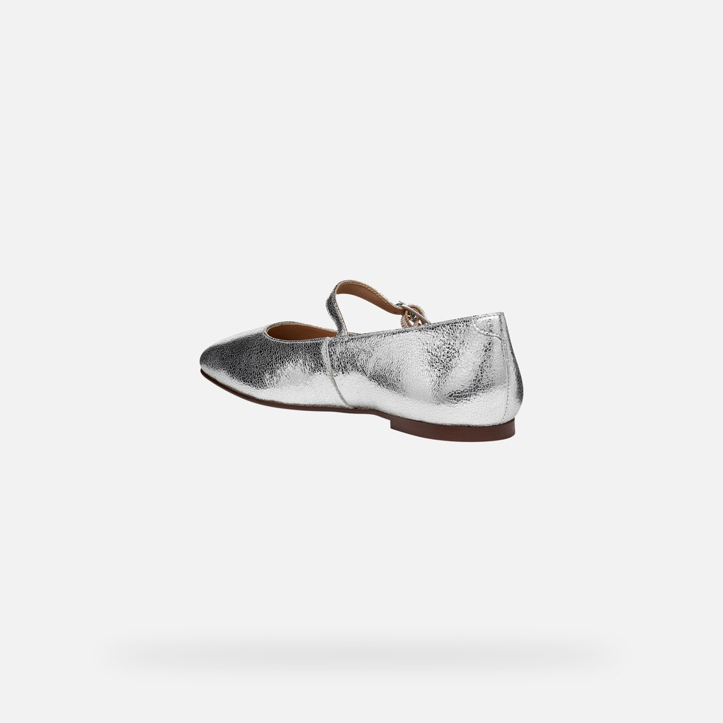 Ballerines avec bride MARSILEA FEMME Argent - image number 3 | GEOX