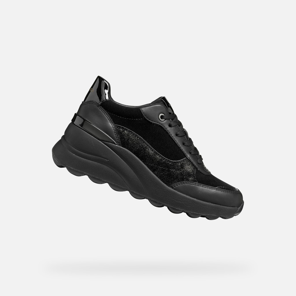 Wedge shoes SPHERICA EC13 WOMAN Black - image number 0 | GEOX