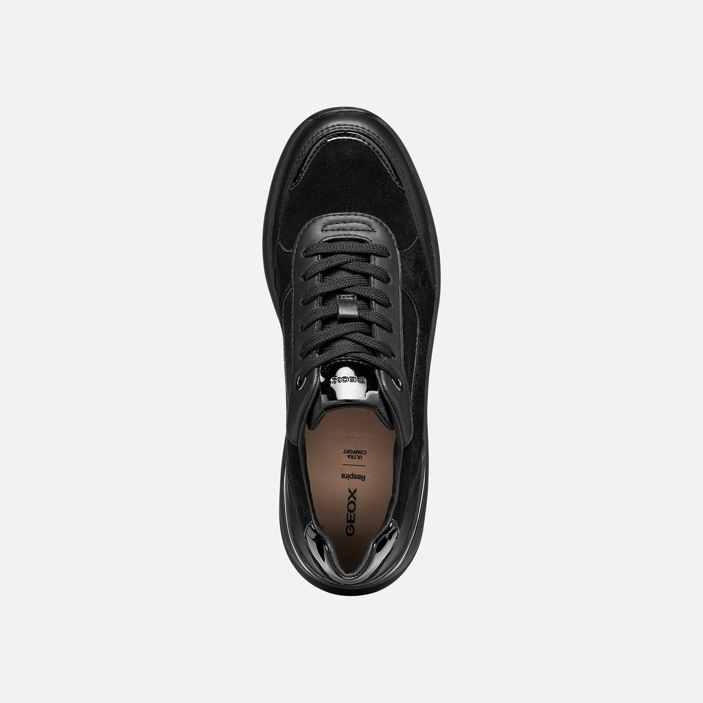 Wedge shoes SPHERICA EC13 WOMAN Black - image number 5 | GEOX