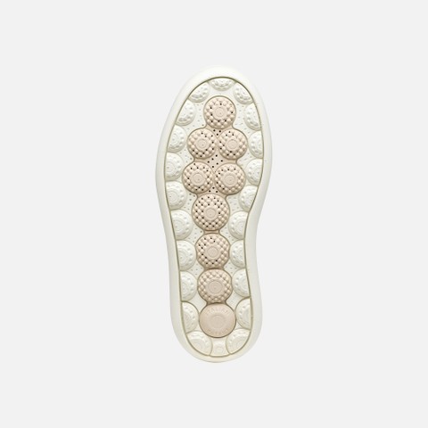 Platform trainers SPHERICA ECUB-2 WOMAN Cream/Papyrus - image number 6 | GEOX