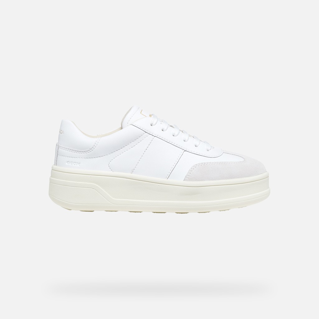 Platform trainers SPHERICA ECUB-2 WOMAN White/Off White - image number 1 | GEOX