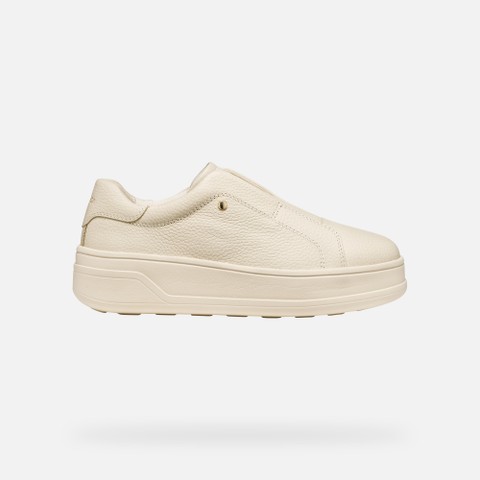 Low top sneakers SPHERICA ECUB-2 WOMAN Papyrus - image number 1 | GEOX