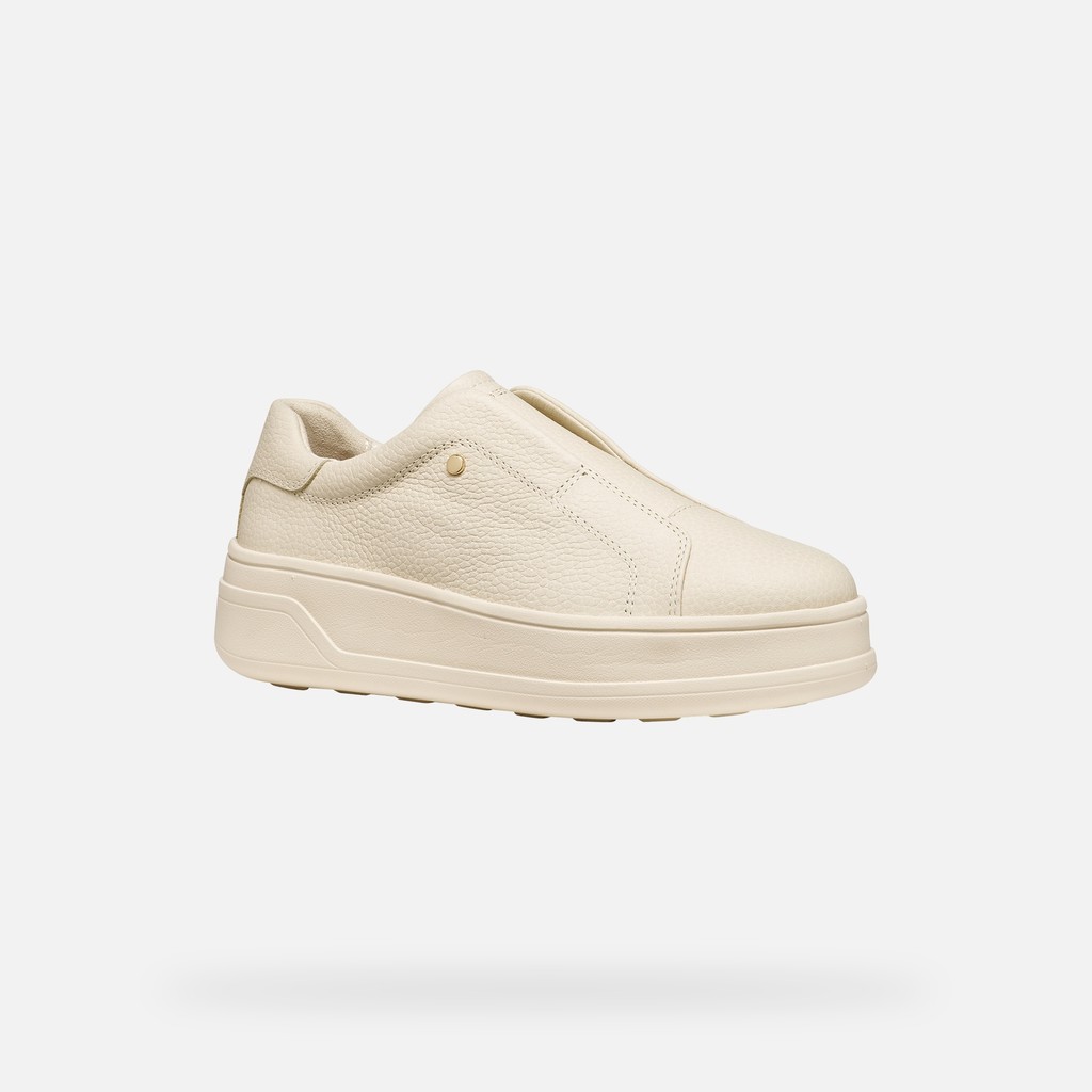 Low top sneakers SPHERICA ECUB-2 WOMAN Papyrus - image number 2 | GEOX