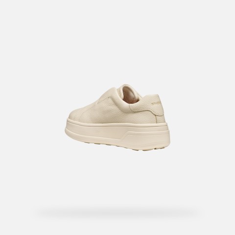 Low top sneakers SPHERICA ECUB-2 WOMAN Papyrus - image number 3 | GEOX