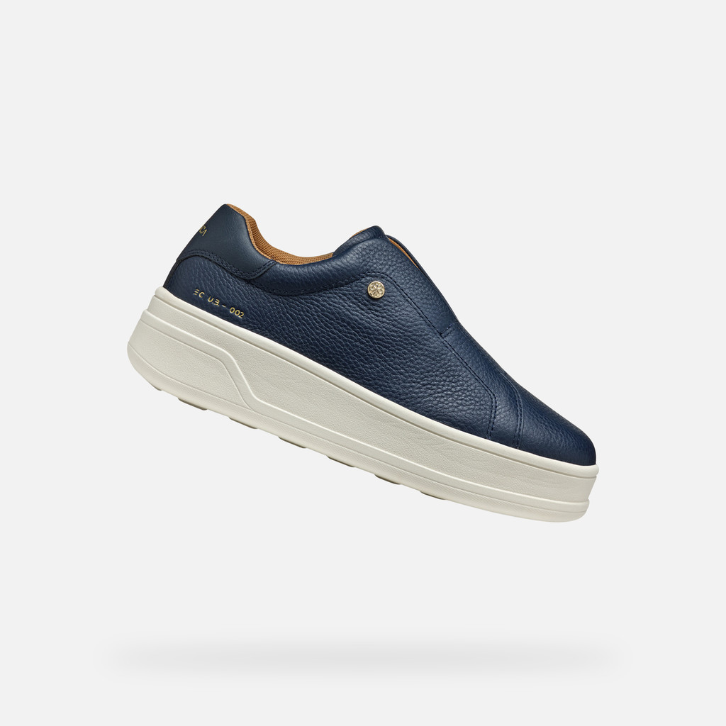 Laceless sneakers SPHERICA ECUB-2 WOMAN Navy - image number 0 | GEOX