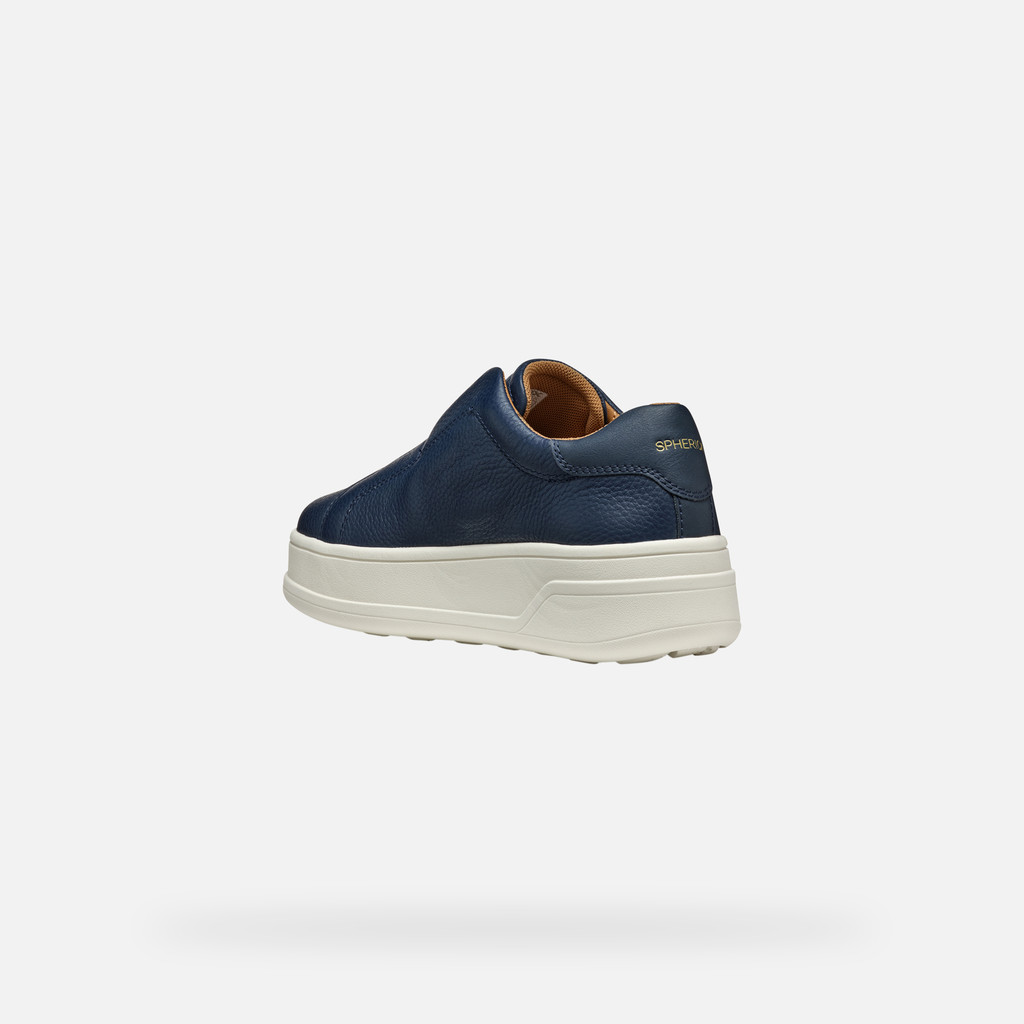 Laceless sneakers SPHERICA ECUB-2 WOMAN Navy - image number 3 | GEOX