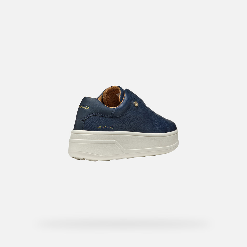 Laceless sneakers SPHERICA ECUB-2 WOMAN Navy - image number 4 | GEOX