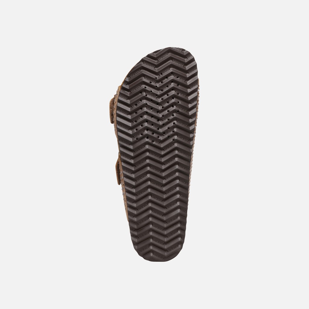 Mules BRIONIA R FEMME Vieux rose - image number 6 | GEOX