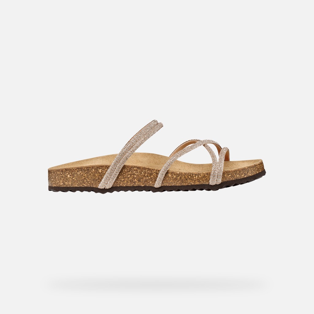 Pantoufles BRIONIA R FEMME Rose - image number 1 | GEOX