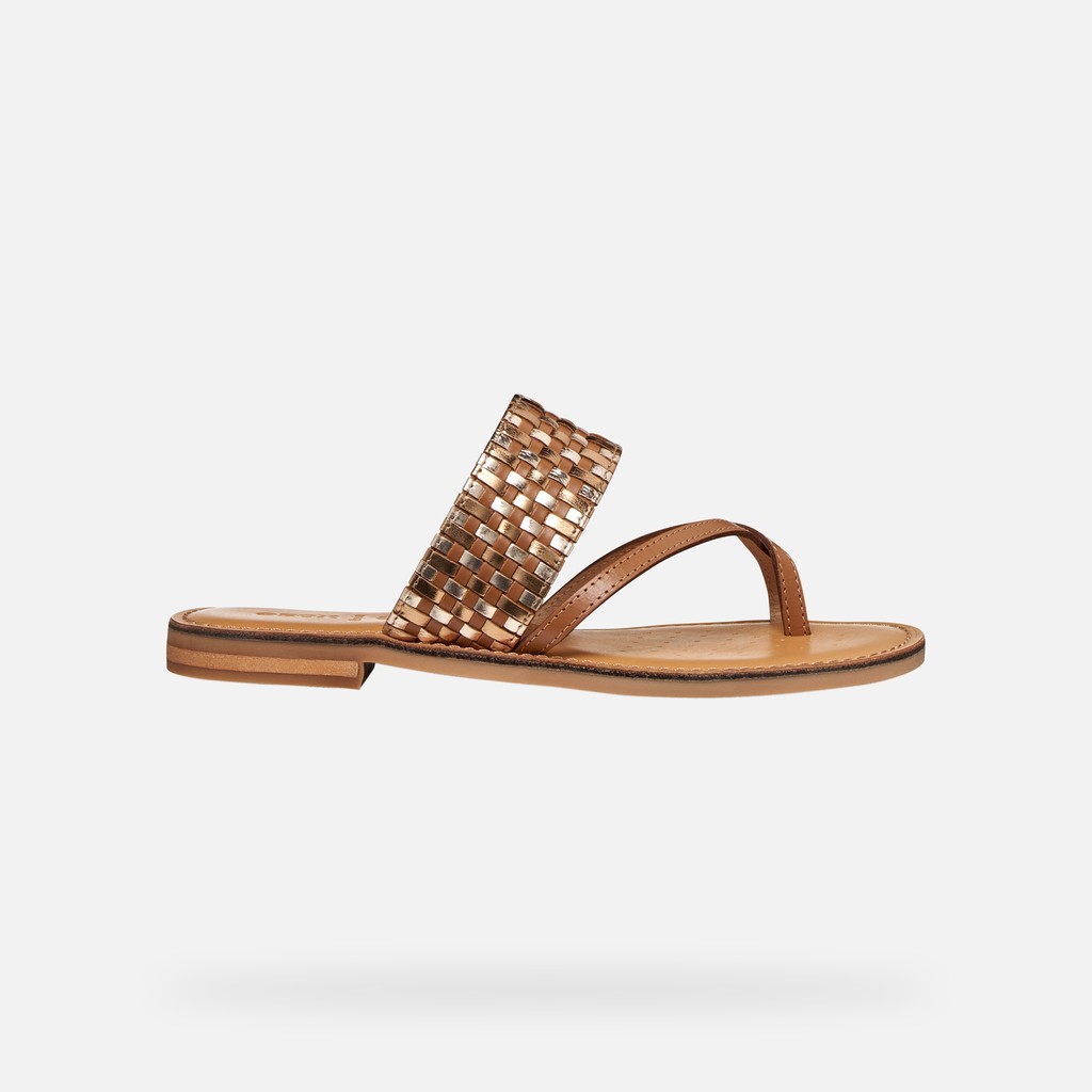 Maddalusia C Femme Tabac/bronze
