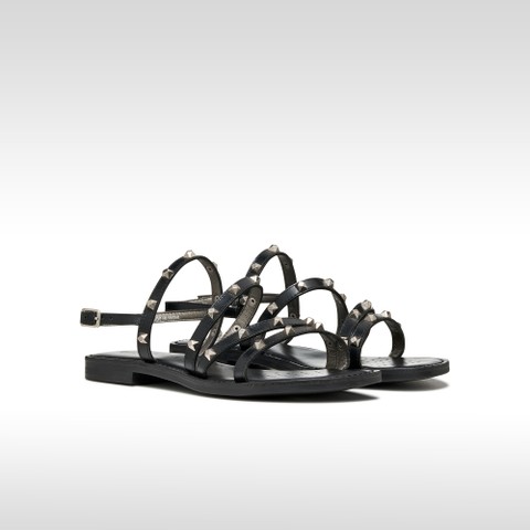 Sandali bassi MADDALUSIA C DONNA Nero - image number 2 | GEOX