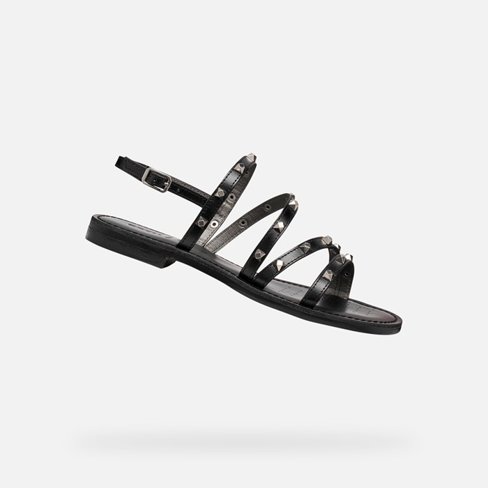 Sandales basses MADDALUSIA C FEMME Noir | GEOX