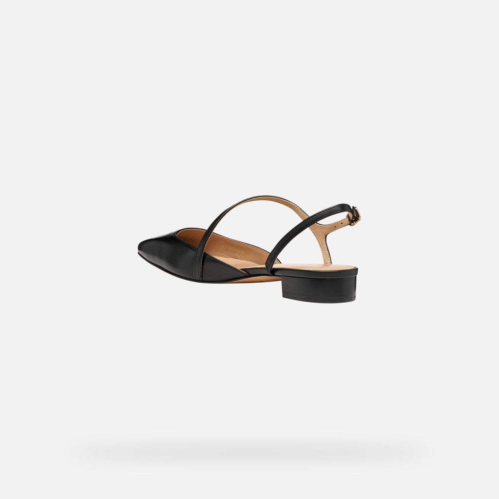 Slingback mit niedrigem Absatz GISELDA15 DAME Schwarz - image number 3 | GEOX