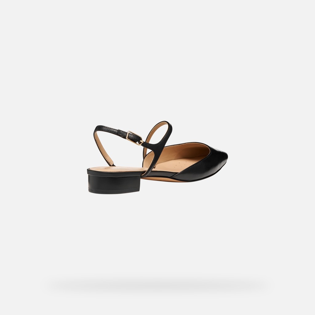 Slingback mit niedrigem Absatz GISELDA15 DAME Schwarz - image number 4 | GEOX