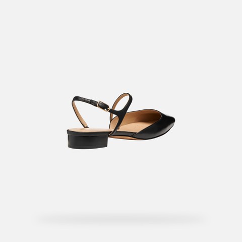 Slingback mit niedrigem Absatz GISELDA15 DAME Schwarz - image number 4 | GEOX