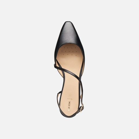 Slingback mit niedrigem Absatz GISELDA15 DAME Schwarz - image number 5 | GEOX