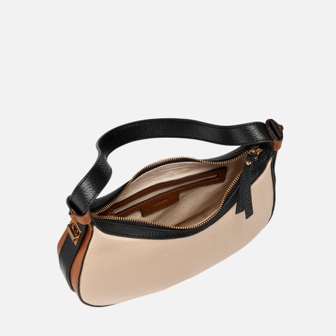 Shoulder bag MARYEMY BAG WOMAN Off white/Cognac - image number 5 | GEOX