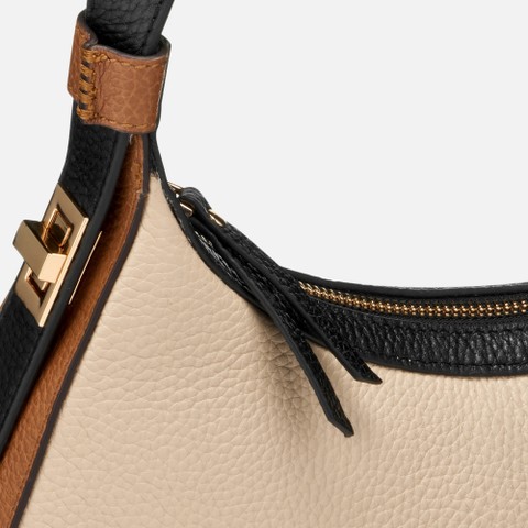 Shoulder bag MARYEMY BAG WOMAN Off white/Cognac - image number 6 | GEOX