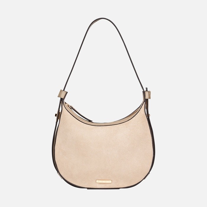Shoulder bag MARYEMY BAG WOMAN Light Taupe | GEOX